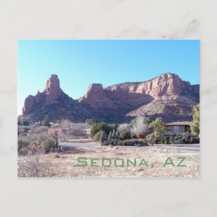 Sedona-View#5, Sedona, AZ Postkarte