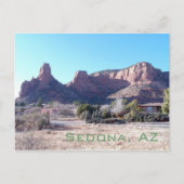 Sedona-View#5, Sedona, AZ Postkarte (Vorderseite)