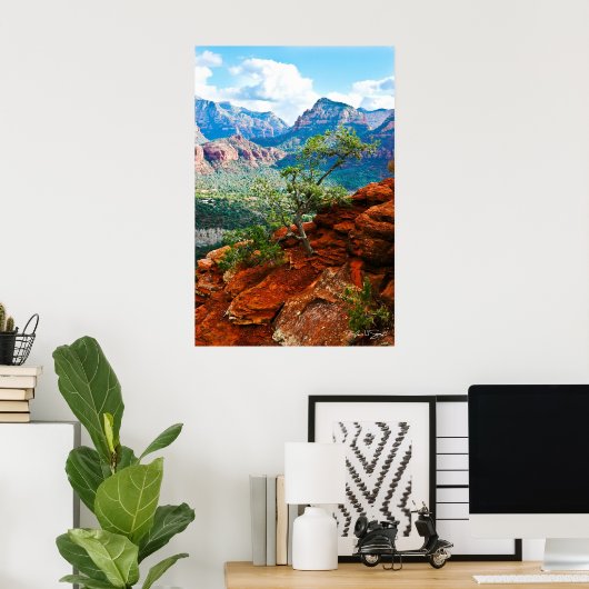 Sedona Vortex Poster (Heimbüro)