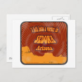 Sedona Vortex Postkarte (Vorne/Hinten)