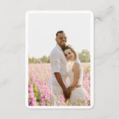 Sedona Wedding Hotel Zimmerblock Details Begleitkarte (Rückseite)