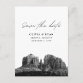Sedona Wedding Save the Date Postcard Postkarte (Vorderseite)
