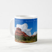 Sedonas Bell-Felsen-Geschenk-Tasse Kaffeetasse (Vorderseite Links)