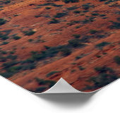 Sedonas Kaffee Pot Rock 3774 Poster (Ecke)