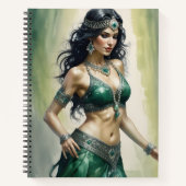 Seducción Esmeralda Notizblock (Vorderseite)