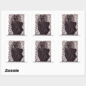 Seduction At A Simple Glance 7.6cm stickers  (Blatt)