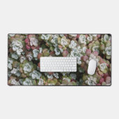 Sedum Spathulifolium Stonecrop Floral Schreibtischunterlage (Tastatur & Maus)