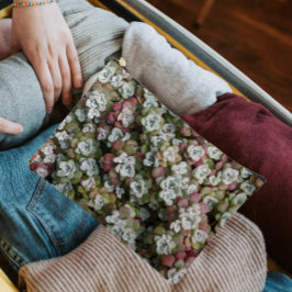 Sedum Spathulifolium Stonecrop Floral Zubehörtasche