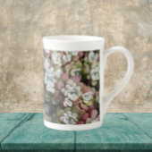 Sedum Spathulifolium Succules floral Porzellantasse