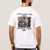 See 322, KARTOFFEL-NEBENFLUSS-   FAHRRAD-WOCHE am T-Shirt (Rückseite)