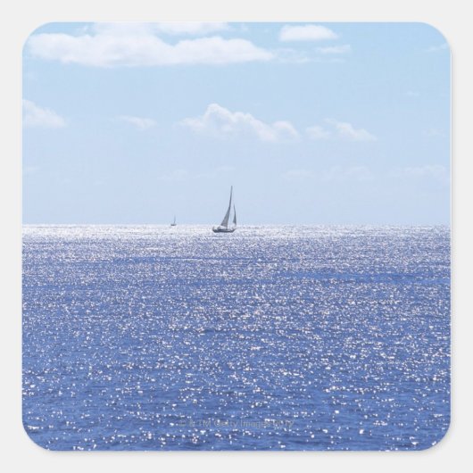 See 6 quadratischer aufkleber (Vorderseite)