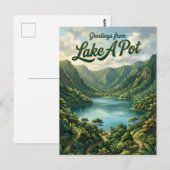 See A Pot Äquatorialguinea Postkarte (Vorne/Hinten)