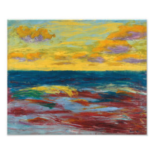 See abseits von Alsen   Emil Nolde   Fotodruck