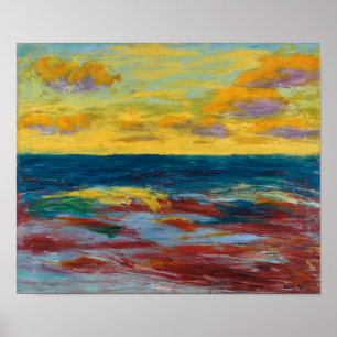 See abseits von Alsen   Emil Nolde   Poster