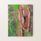 See Agasthya See Tempel Bhuthanatha Badami Puzzle (Vertikal)