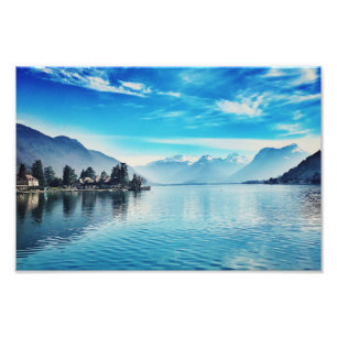 See Annecy - Baie de Talloires Print Fotodruck