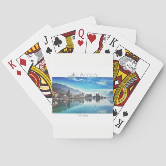 See Annecy - Talloires Spielkarten (Rückseite)