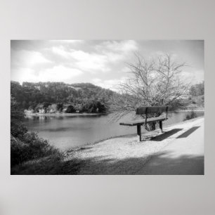 See-Ansicht-Druck Poster