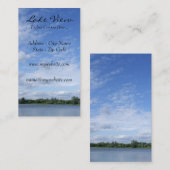 See-Ansicht-Visitenkarten Visitenkarte (Vorne/Hinten)