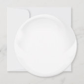 See bald Baby Dusche Einladung (Rückseite)