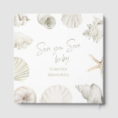 See bald Baby Dusche Gästebuch (Rückseite)