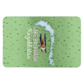 See Balkhash Kasachstan Schifffahrtskarte Magnet (Horizontal)