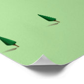 See Balkhash Kasachstan Schifffahrtskarte Poster (Ecke)