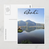 See batur bali postkarte (Vorne/Hinten)
