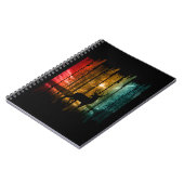 SEE BÄUME DEFOREST SUNSET NOTIZBLOCK (Linke Seite)