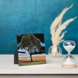 See Beeac Solo Tree Plaque Fotoplatte