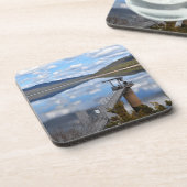 See Bellfield Wolken auf Stillwasser Getränkeuntersetzer (Linke Seite)