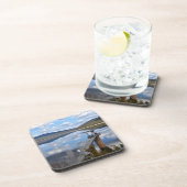 See Bellfield Wolken auf Stillwasser Getränkeuntersetzer (Rechte Seite)