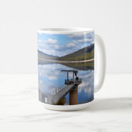 See Bellfield Wolken auf Stillwasser Kaffeetasse