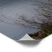 See Bellfield Wolken auf Stillwasser Poster (Ecke)