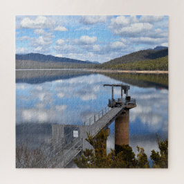 See Bellfield Wolken auf Stillwasser Puzzle