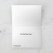 See-Bezirksbild für Grußkarte Karte (Innenseite)