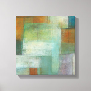 See-blaues Wesentliches II Leinwanddruck