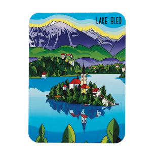 See Bled Slowenien Magnet