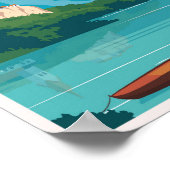 See Bled Slowenien Poster (Ecke)