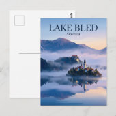 See Bled Slowenien Postkarte (Vorne/Hinten)