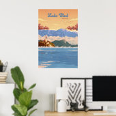 See Bled Slowenien Reiseplakat Poster (Heimbüro)
