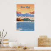 See Bled Slowenien Reiseplakat Poster (Küche)