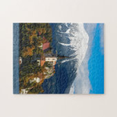 See blutete Landschaft im Herbst Puzzle (Horizontal)