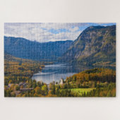 See Bohinj in Slowenien im Herbst Puzzle (Horizontal)
