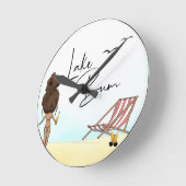 See Bum Runde Wanduhr (Winkel)