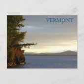 See Champlain aus Shelburn Farms, VT Postkarte (Vorderseite)