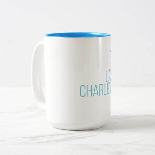 See Charlevoix Zweifarbige Tasse (Vorderseite Links)