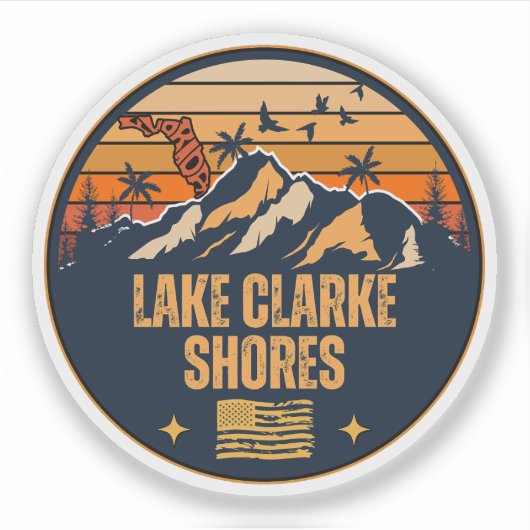 See Clarke Shows, Florida Aufkleber (Vorderseite)
