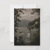 See-Comer-Minimal-Line-Art-Hochzeitskarte (Vorderseite)