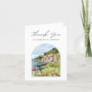 See-Como-Italien-Foto-Leere-Dankeskarten Dankeskarte